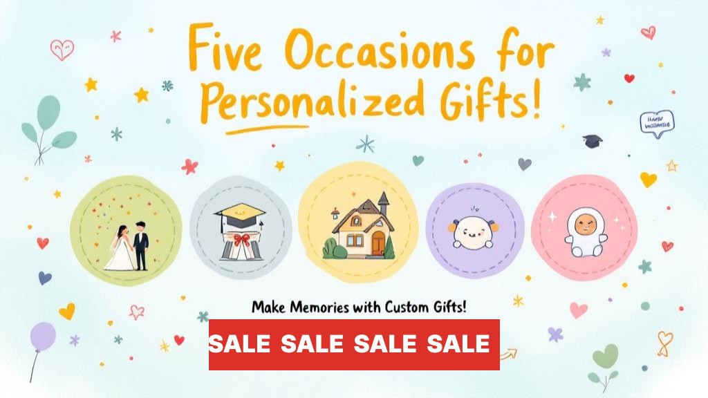 The Top 5 Occasions Perfect for Personalized Gifts