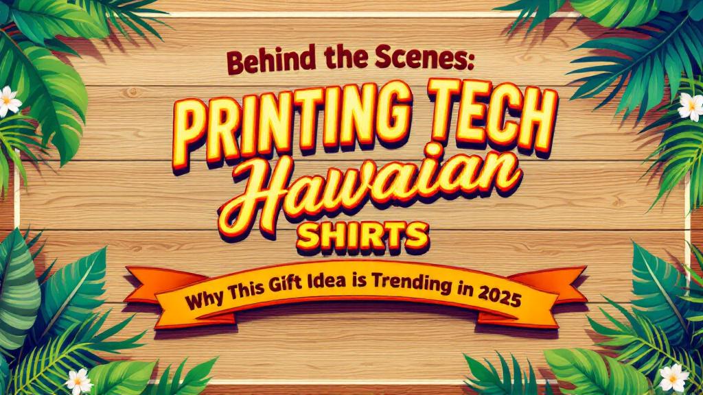 Behind Scenes: Printing Tech for Printed Hawaiian Shirts