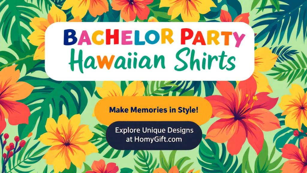 Bachelor Party Hawaiian Shirts: The Ultimate Outfit for an Unforgettable Bash