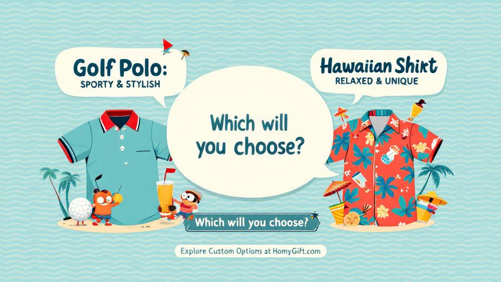 Differences Between Golf Polo vs Hawaiian Shirt Materials