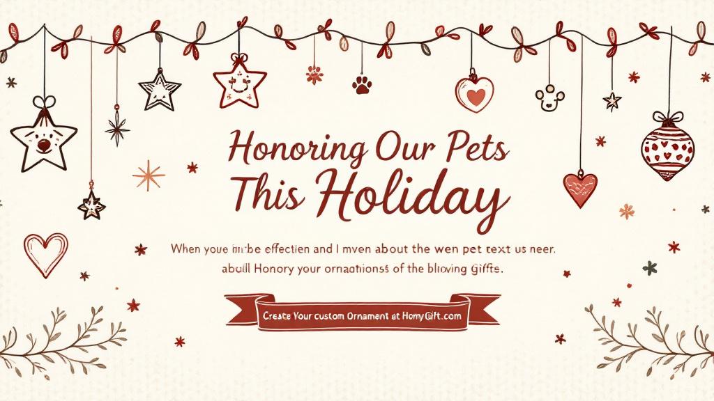 Pet Holiday Ornament Ideas