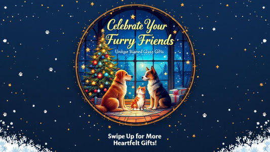 Pet Stained Glass Christmas Gift: A Unique Tribute for Pet Lovers
