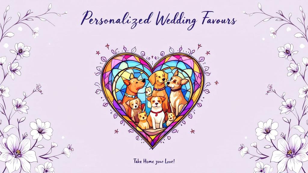 Pet Stained Glass as Wedding Favours