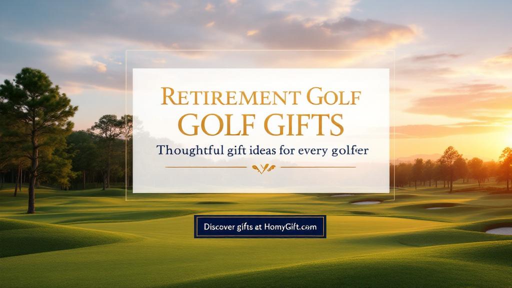 Personalized Retirement Golf Gifts: Celebrate the Next Chapter in Style