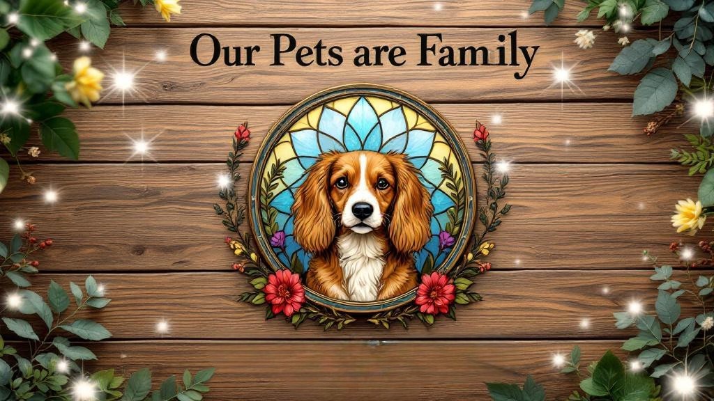 Pet Stained Glass From Photo: Turn Your Pet's Memory Into Stunning Art