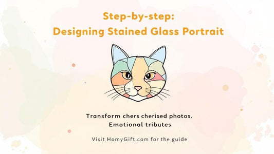 Step-by-step: Designing Stained Glass Portrait