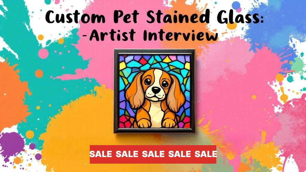 Custom Pet Stained Glass: Artist Interview