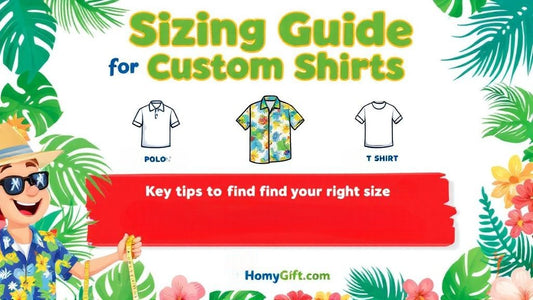 Sizing Guide for Custom Shirts