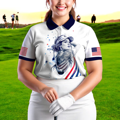 Personalized Face Polo for Women, Custom Women’s Golf Polo Shirt – The Ultimate Personalized Gift for Mother's Day & Father's Day 2025 Style 10