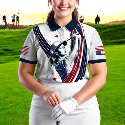 Personalized Face Polo for Women, Custom Women’s Golf Polo Shirt – The Ultimate Personalized Gift for Mother's Day & Father's Day 2025 Style 6
